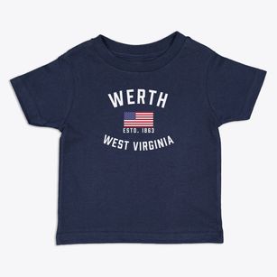 Werth West Virginia Patriot Toddler T-Shirt