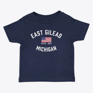 East Gilead Michigan Patriot Toddler T-Shirt