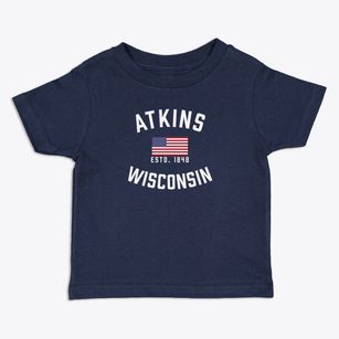 Atkins Wisconsin Patriot Toddler T-Shirt