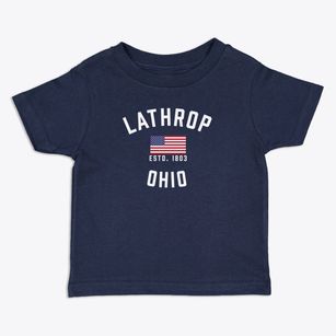 Lathrop Ohio Patriot Toddler T-Shirt