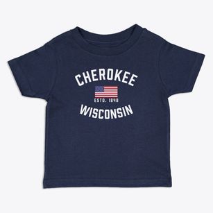 Cherokee Wisconsin Patriot Toddler T-Shirt