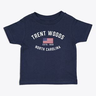 Trent Woods North Carolina Patriot Toddler T-Shirt