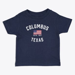 Columbus Texas Patriot Toddler T-Shirt