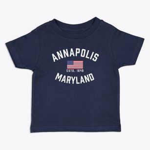 Annapolis Maryland Patriot Toddler T-Shirt