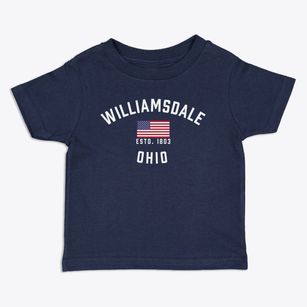Williamsdale Ohio Patriot Toddler T-Shirt