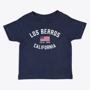 Los Berros California Patriot Toddler T-Shirt