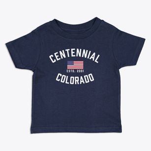 Centennial Colorado Patriot Toddler T-Shirt