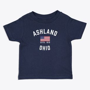 Ashland Ohio Patriot Toddler T-Shirt