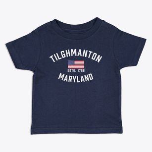 Tilghmanton Maryland Patriot Toddler T-Shirt
