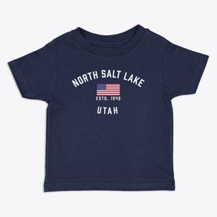 North Salt Lake Utah Patriot Toddler T-Shirt