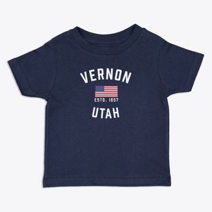 Vernon Utah Patriot Toddler T-Shirt