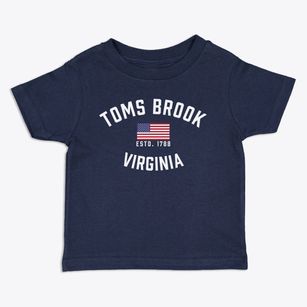 Toms Brook Virginia Patriot Toddler T-Shirt