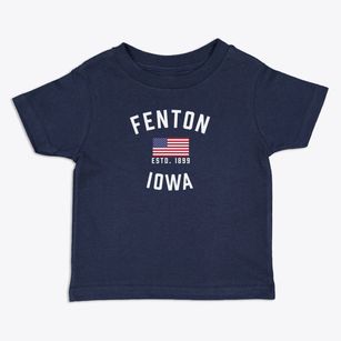 Fenton Iowa Patriot Toddler T-Shirt