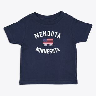 Mendota Minnesota Patriot Toddler T-Shirt