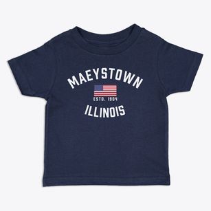 Maeystown Illinois Patriot Toddler T-Shirt