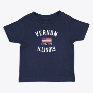 Vernon Illinois Patriot Toddler T-Shirt