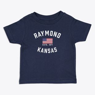Raymond Kansas Patriot Toddler T-Shirt