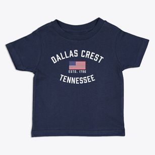 Dallas Crest Tennessee Patriot Toddler T-Shirt