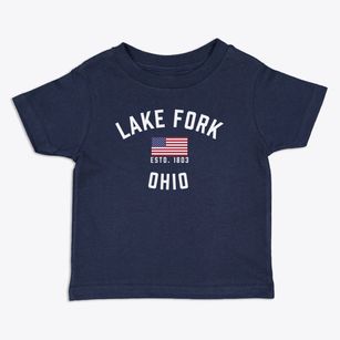 Lake Fork Ohio Patriot Toddler T-Shirt
