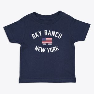 Sky Ranch New York Patriot Toddler T-Shirt
