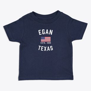 Egan Texas Patriot Toddler T-Shirt