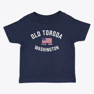 Old Toroda Washington Patriot Toddler T-Shirt