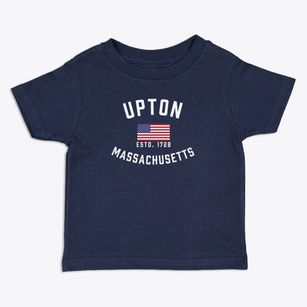 Upton Massachusetts Patriot Toddler T-Shirt