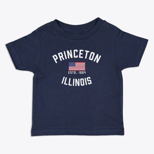 Princeton Illinois Patriot Toddler T-Shirt