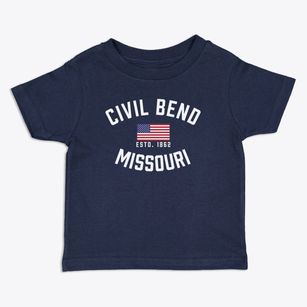 Civil Bend Missouri Patriot Toddler T-Shirt