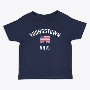 Youngstown Ohio Patriot Toddler T-Shirt