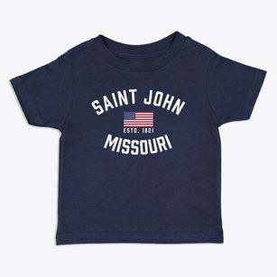 Saint John Missouri Patriot Toddler T-Shirt