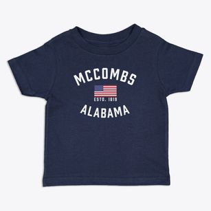 Mccombs Alabama Patriot Toddler T-Shirt