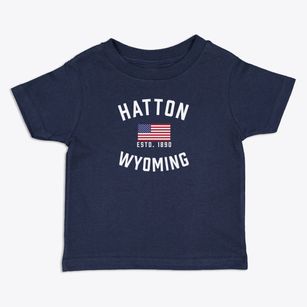 Hatton Wyoming Patriot Toddler T-Shirt