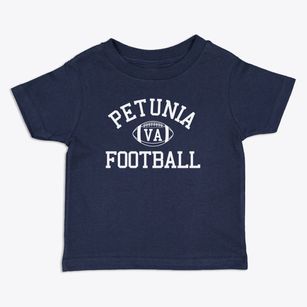 Petunia Virginia Football Toddler T-Shirt