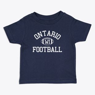 Ontario Wisconsin Football Toddler T-Shirt