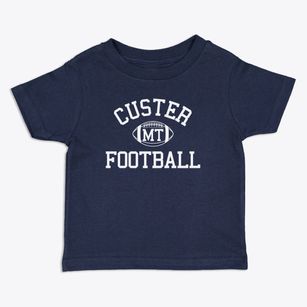 Custer Montana Football Toddler T-Shirt