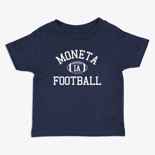 Moneta Iowa Football Toddler T-Shirt