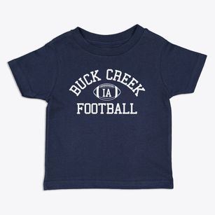 Buck Creek Iowa Football Toddler T-Shirt