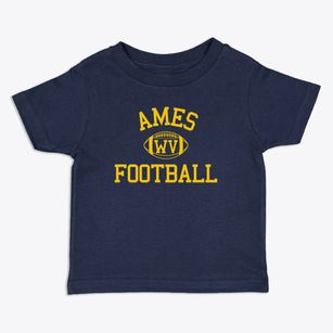 Ames West Virginia Football Toddler T-Shirt