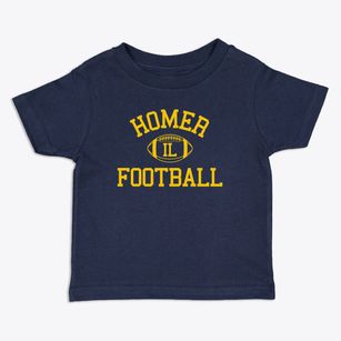 Homer Illinois Football Toddler T-Shirt