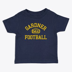 Gardner Massachusetts Football Toddler T-Shirt