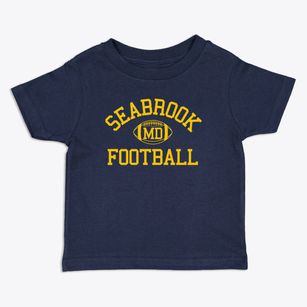 Seabrook Maryland Football Toddler T-Shirt