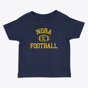 Nora Illinois Football Toddler T-Shirt
