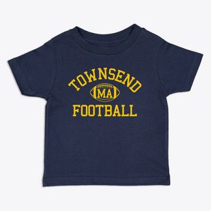 Townsend Massachusetts Football Toddler T-Shirt