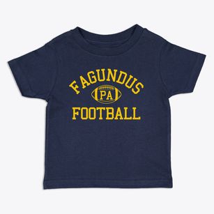 Fagundus Pennsylvania Football Toddler T-Shirt