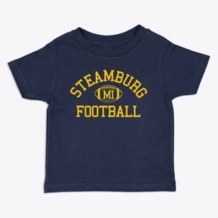 Steamburg Michigan Football Toddler T-Shirt