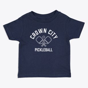 Crown City West Virginia Pickleball Toddler T-Shirt