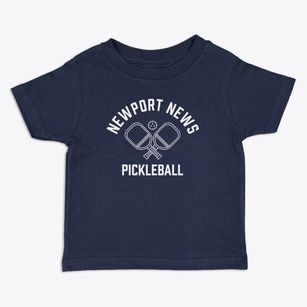 Newport News Virginia Pickleball Toddler T-Shirt