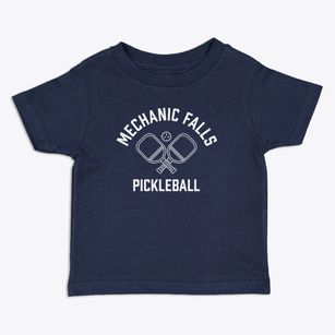 Mechanic Falls Maine Pickleball Toddler T-Shirt