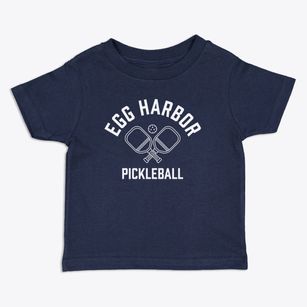 Egg Harbor New Jersey Pickleball Toddler T-Shirt